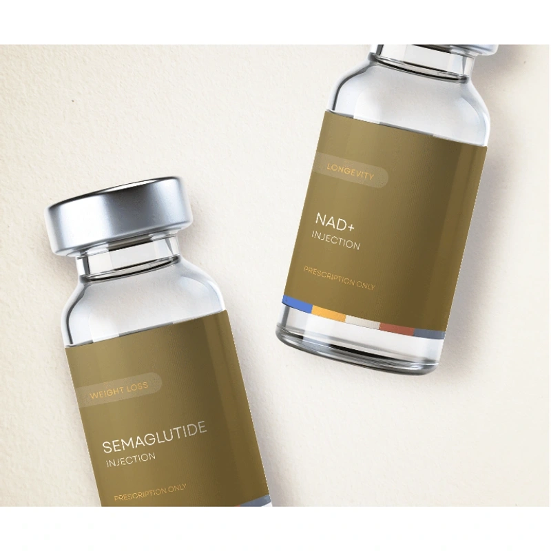 Revive Meds Semaglutide and NAD+ Prescription Vials