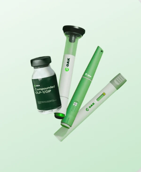 Oak Longevity Compounded Semaglutide, Tirzepatide and Oral GLP-1 Formulations